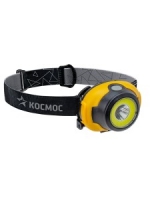 Фонарь Космос KocH103COBLED (3xR03) 1св/д XPE 3W+COB 2W,180lm+140lm налобный