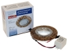 Св-к Fametto L108 LED  белый/кофейный/хром