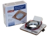 Св-к Fametto L109 LED  белый/кофейный/хром