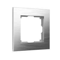 WERKEL Aluminium Рамка на 1 пост (алюминий) WL11-Frame-01