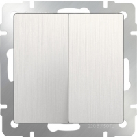WERKEL перламутр рифленый мех-зм выкл. 2-кл. WL13-SW-2G W1120013