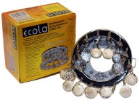 Светильник Ecola GX53 H4 Glass прямой подвес тонированный хром