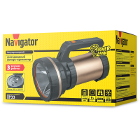 Фонарь Navigator NPT-SP26-ACCU 8W аллюмин.