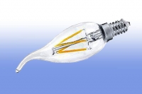 Лампа светодиодная ASD E14  5Вт свеча на ветру прозрачн. 4000К 450Лм