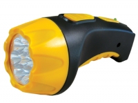 Фонарь Ultra Flesh 3807 7LED (черн/желт, пластик,аккум)