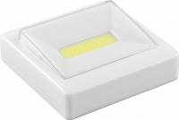 Св-к Feron кнопка 1LED 3W (180lm) FN1206 белый 85x85