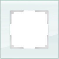 WERKEL FAVORIT Рамка на 1 пост (белый, стекло) WL01-Frame-01