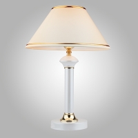 Наст. лампа Евросвет Classico-60019/1 глянцевый белый