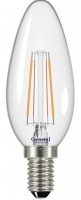 Лампа светодиодная General E27  7Вт свеча филаментная прозр. 6500К 540Лм Распродажа!